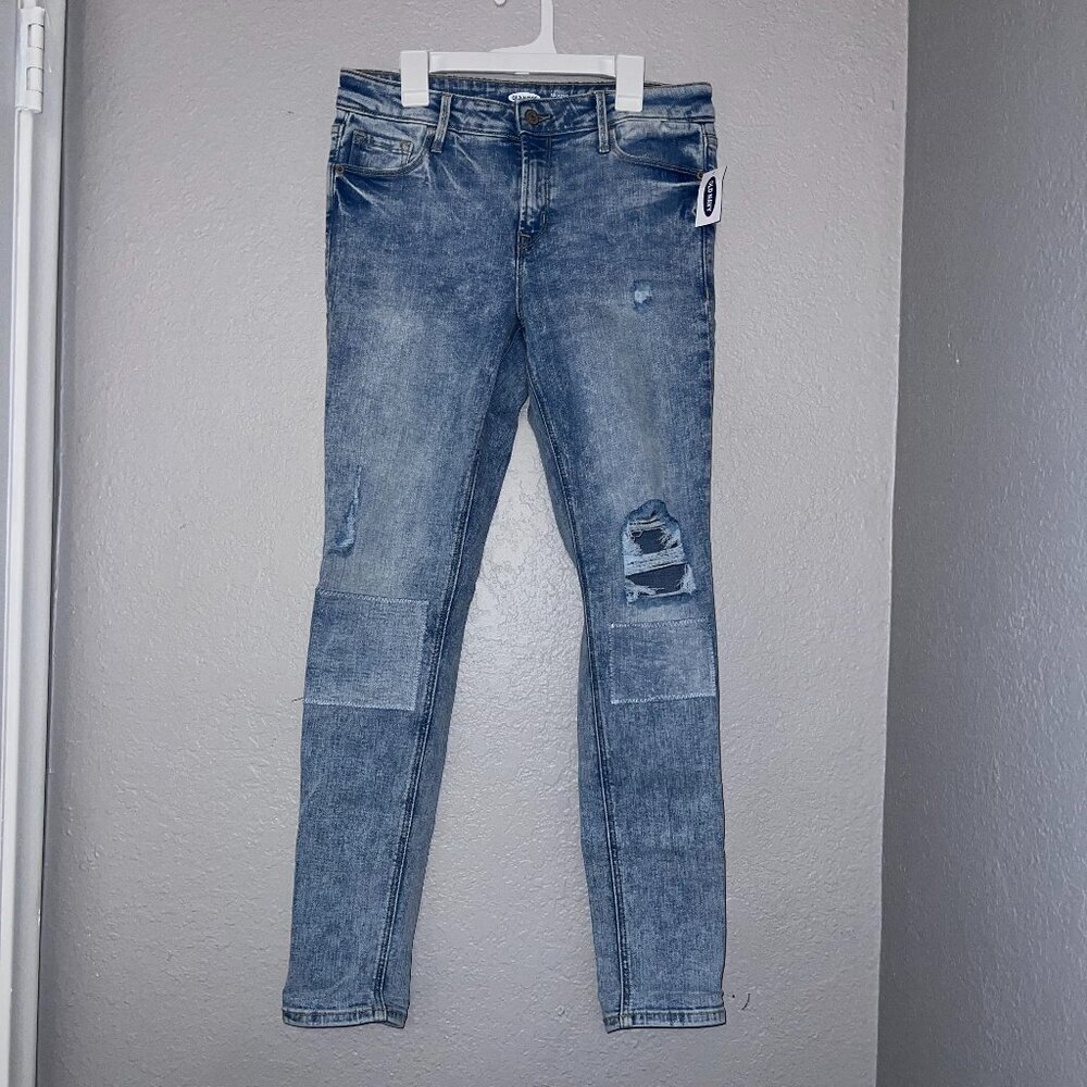 Old Navy Women Rockstar Super Skinny Mid Rise Jeans Size 6